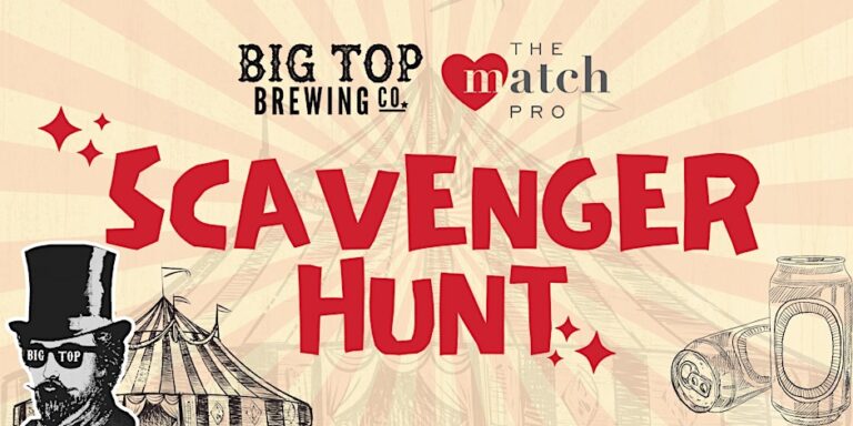 Singles Scavenger Hunt in Sarasota, FL at Big Top Brewing Co. on September 12th.